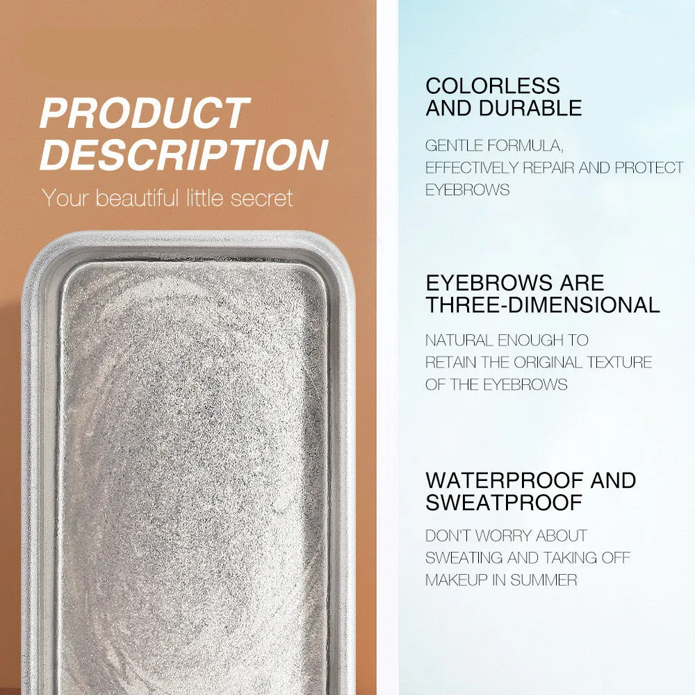 3D Eyebrow Styling Soap by O.TWO.O - With Brush & Trimmer