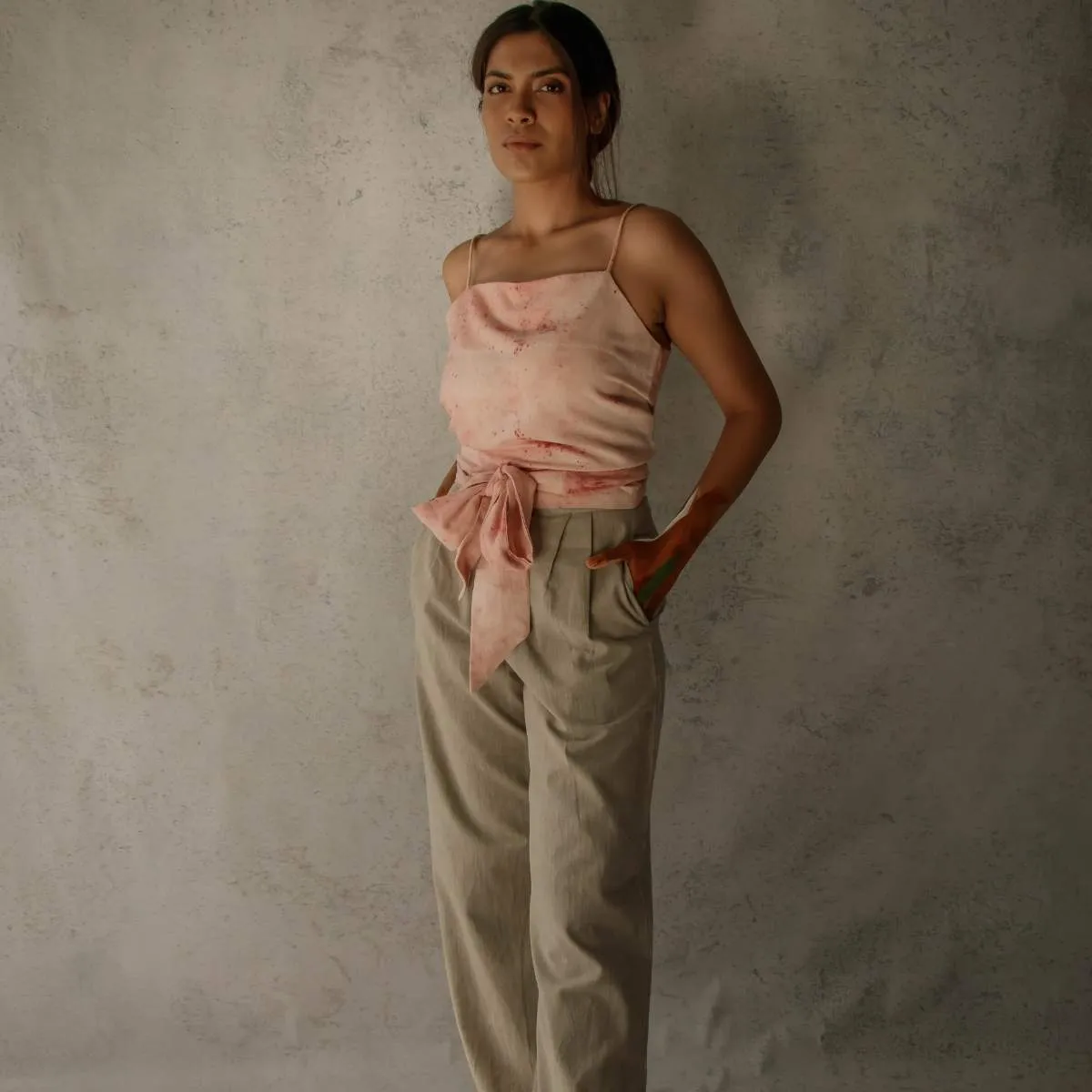 Blush | Tie-Up Cami