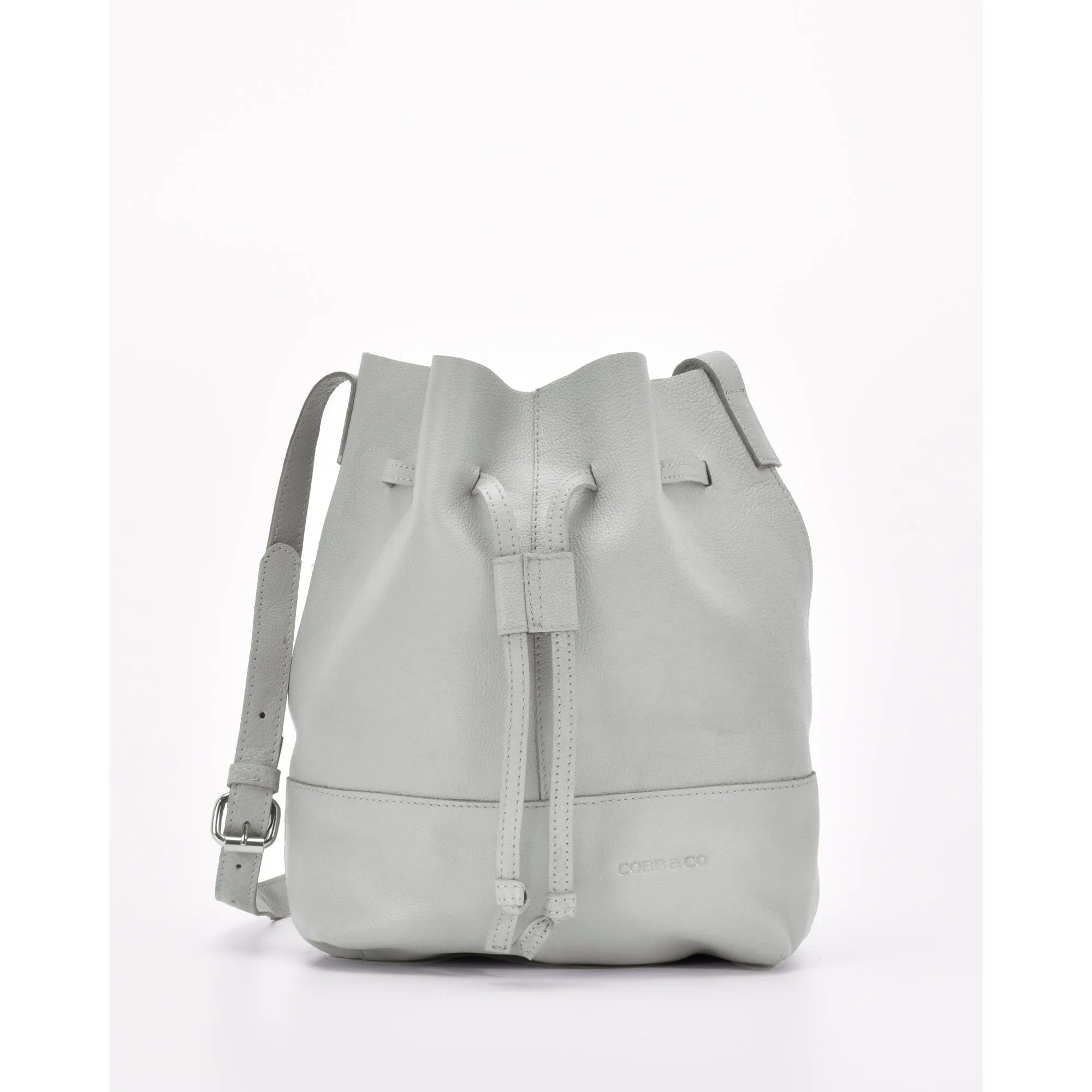 COBB & CO Leather Esperance Bucket Crossbody