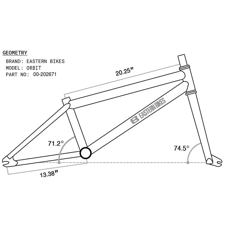 Eastern 20.25" Orbit Green BMX Bicycle