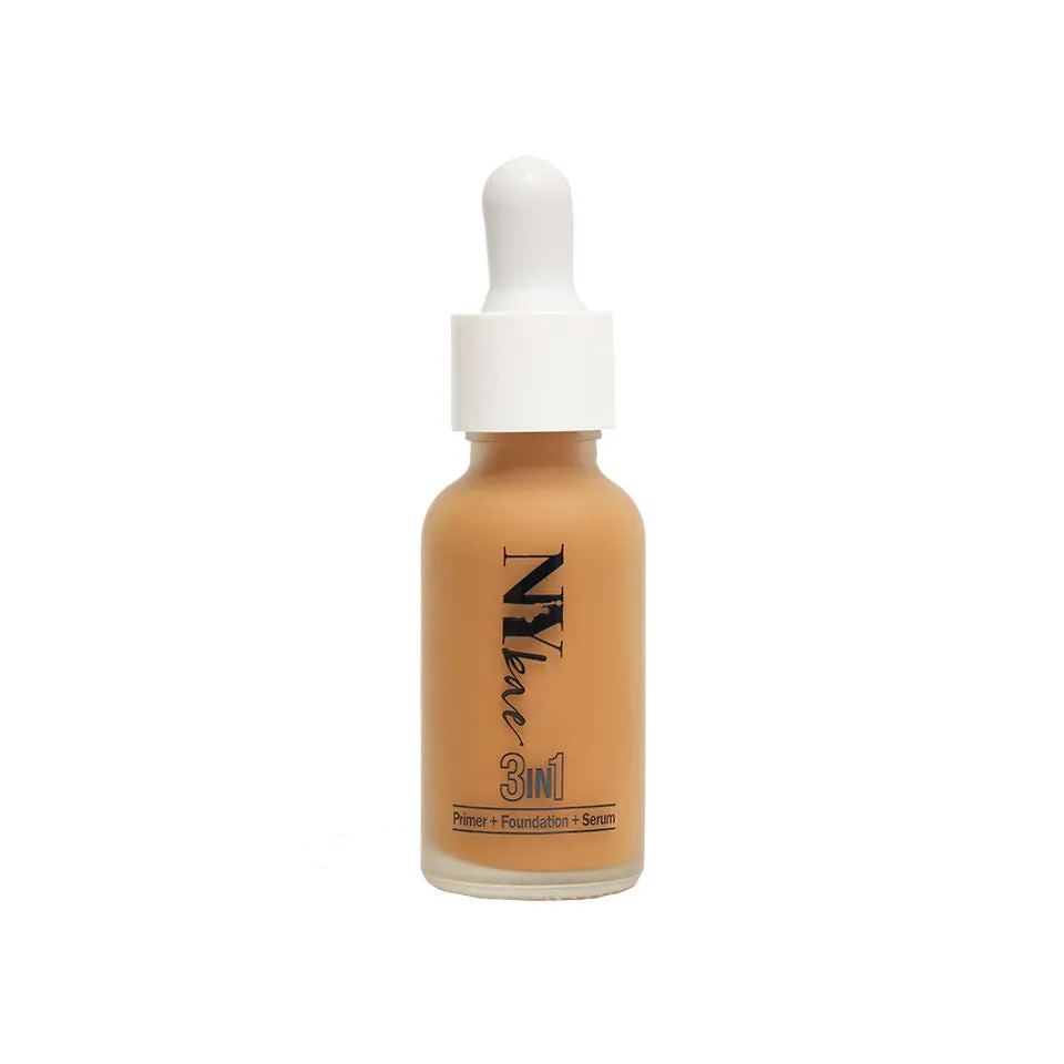 NY Bae 3 in 1  Primer   Foundation   Serum  - Warm Sand 05 (30 ml) | Wheatish | Warm Undertone | Natural Finish | Medium Coverage