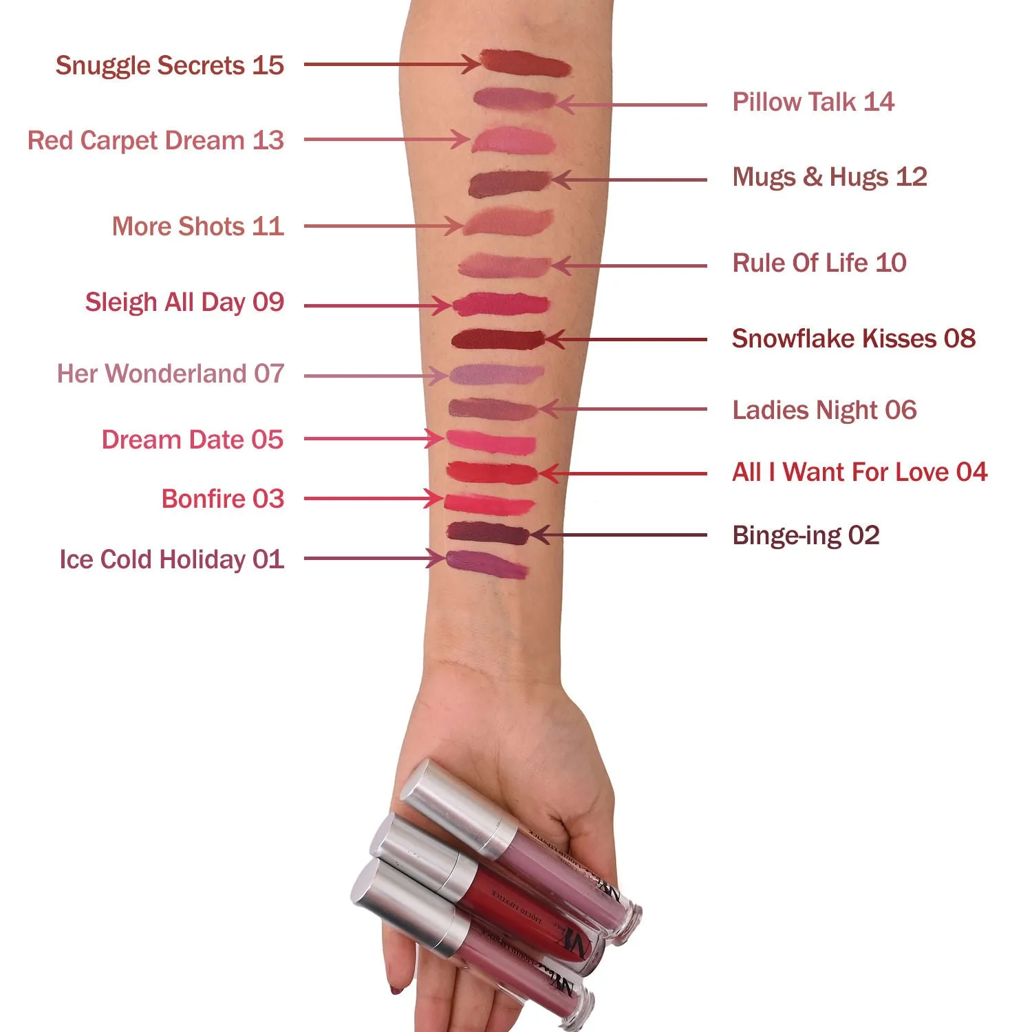 NY Bae Confessions of a Lip-a-holic Liquid Lipstick | Primer   Matte | Pink | Long Lasting- Dream Date 5 (4.5 ml)