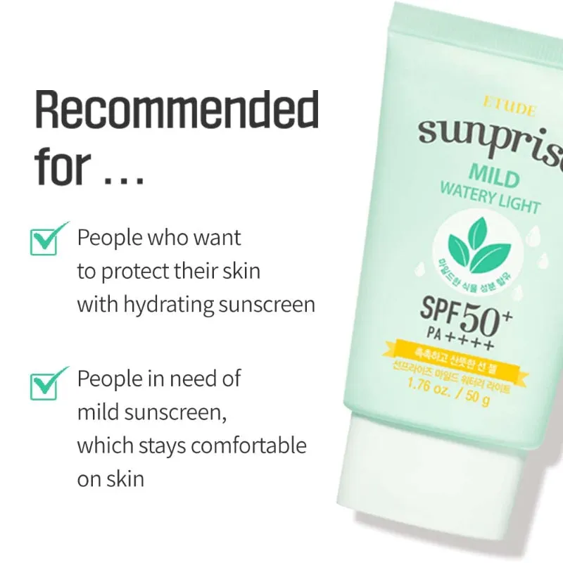 Sunprise Mild Watery Light SPF50 PA   