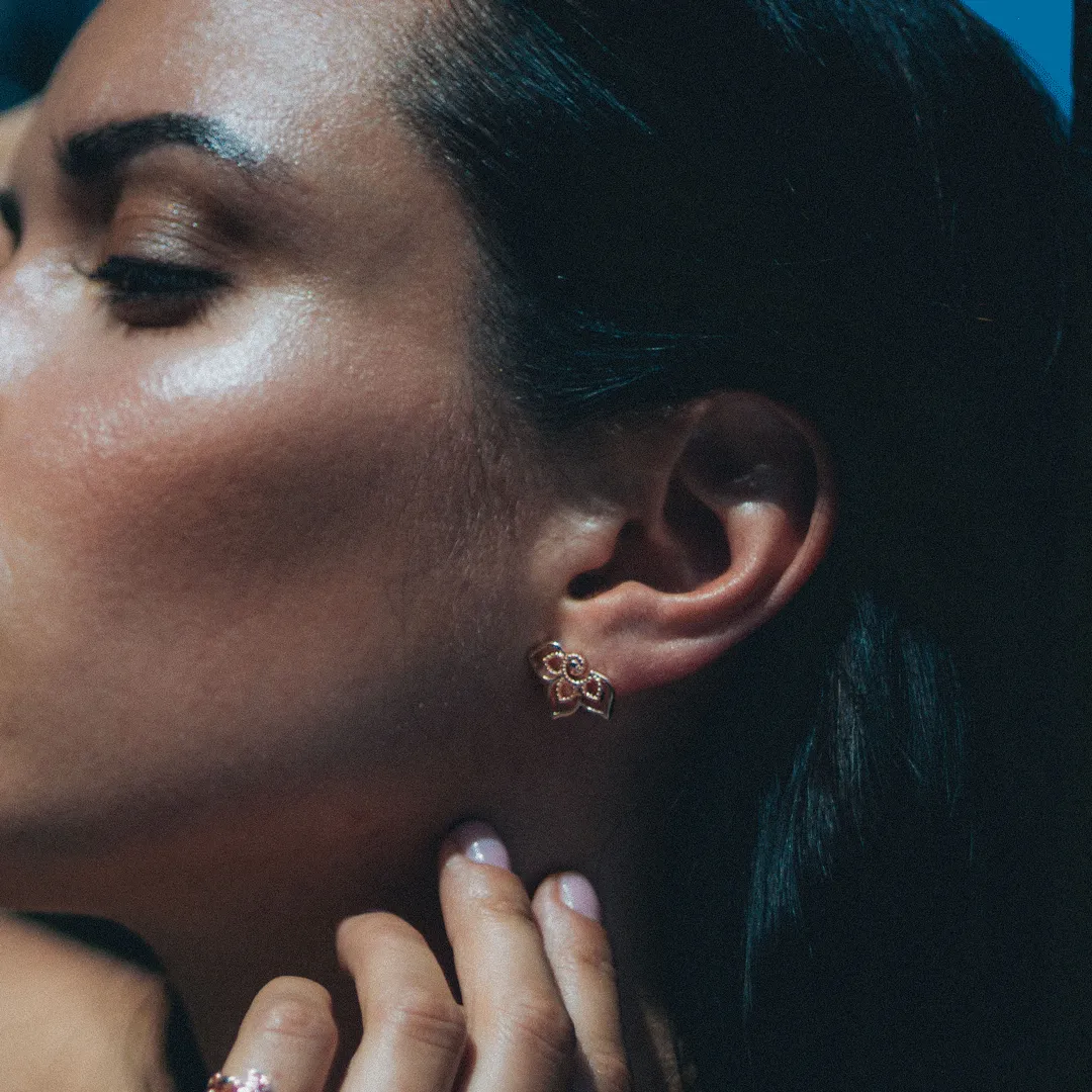 Trillium Stud Earrings