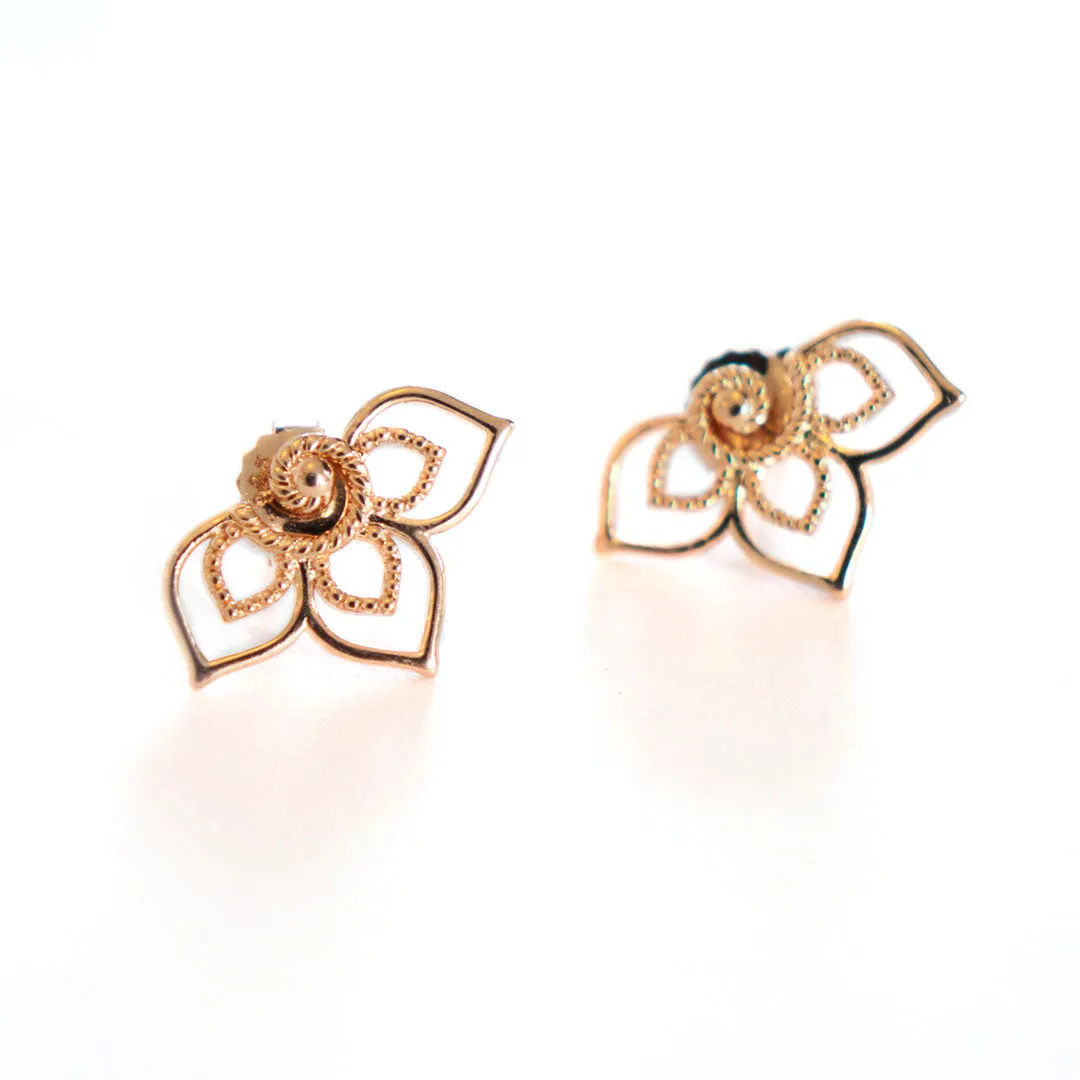 Trillium Stud Earrings